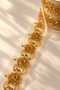Floral Print beaded embroidery ribbon accessory [1 meter]