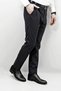 Men's Black Laced Leather Sole Genuine Leather Classic Shoes - 2
