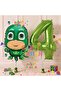 PJ Masks Lizard Boy Balloon 4th Birthday Set PJ Masks Themed Balloons and Number Balloons