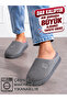 Men's Fluffy House Slippers, No Sound, Comfortable, Fur Inside, Washable, Dowry and Gift Slippers - 8