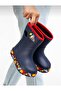 Koko Children's Rain Boots with Wool Soles, Colorful Wraps, Waterproof