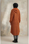 Hooded Button Cap 0201-08 Orange - 6