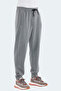 Navdeep in Men's Dark Gray Sweatpants with Pockets - 3