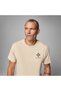 Cs0481 Csc m Stacked Gem Ss Tee Light Brown O Neck Regular Fit Plain Men's T-Shirt - 4
