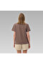 Women's Brown Cs0316 Csc W Stacked Mini Gem Logo Tshirt 9220131-254 - 2