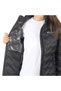 Women's Black Women's Coat 1875921010-00010 - 4