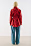 Shirt with Fular Collar Red - 6