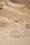 Avantgarde Gold Set of 4 Water Glasses 420 Cc