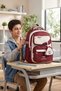 Relaxi̇on 2466 Unisex Primary and Secondary School Backpack Bordo - 3