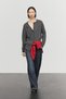 %100 kaşmir oversize triko hırka