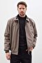 Water Repellent Windproof Coat with Fur Inside the Polo Collar