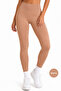 Mocha Push up Seamless Women's Sports Leggings 1920-1950-Tyt