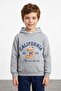 3 Thread Teddy Bear Printed Hooded Unisex Kids Sweatshirt - 2