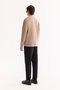 Men's Mink Crew Neck Cotton Bi-Stretch Printed Regular Fit Sweatshirt A52Y1210 - 4