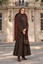 Aurelia Gold Tensel Set - Skirted Suit - Light Brown - 2