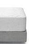 Liquid-Proof Quilted Patterned Fitted Base Mattress Mattress Pad Set |   Quilted Patterned Fitted Mattress Pad and 2-Piece Pillow Mattress Protector White |   Single - Double - 5