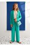 Girl's Top and Pants Jacket Set Green