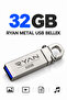 32 Gb USB Flash Memory USB 2.0 Metal Keychain Data Traveler with Keychain