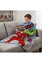 Raschel Blanket – Ultra-soft & Lightweight 100% Polyester Throw – Blue - 6