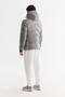 Men's Grey Departure Hooded Water Repellent Windproof Goose down Puffer Ski Jacket A42Y6158 - 4