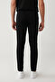 Men's Black Rinse Washed Stretch Cotton Berlin Slim Fit Jean Pants A41Y3513 - 5