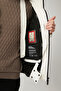 White Goose down Water Repellent and Windproof Detachable Hooded Collar Inflatable Unisex m with Carrying Strap - 7
