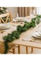 New Year Decoration Ornament Branched Garland 160 cm 90 Branches Pine Branch Green