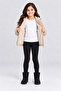 Unisex Children's Hooded Plush Coat with Zipper, Pockets, Soft and Warm Winter Jacket Ak4124 - 2