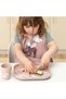 - Happy Clouds - Non-Slip Divided Plate - Pink - 2