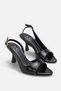Lulu women's open back high heel shoe a006-k1914 - 2
