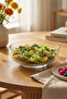 Tokyo Glass Salad Bowl Single Large Size 1500 ml Round (Presentation Bowl, Preparation Bowl) - 3