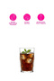 Keops Glass Soft Drink Cup Set of 6 460 ml (Large Water/Cocktail/Iced Coffee Glass) - 5