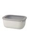 Multi Bowl Cirqula Rectangular Saklama Kabı 3000 ml – Beyaz