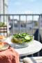 Tokyo Glass Salad Bowl Single Large Size 1500 ml Round (Presentation Bowl, Preparation Bowl) - 2