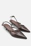 İpek Women's Short Heeled Pointed Toe Shoes A006-4397 - 2
