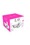 Life Glass Cup Set 15 Pieces (1 Large Bowl, 6 Small Bowls, 4 Soft Drink Glasses, 4 Whiskey Glasses) - 2