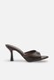 Di̇na Women's Stone Detailed Heels t Slipper A006-K1912 - 4