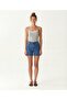 Mom High Waist Bermuda/Shorts