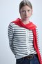 Regular Fit Crew Neck Striped Cardigan G7860Ax26Sp