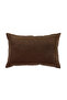 Line Patterned Velvet Rectangular Pillow (40X60 cm) - 2