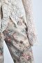 Straight Gabardine Straight-Leg Floral Trousers I5187Ax26Wn - 3