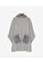 Wide Hooded Collar Vest - 3