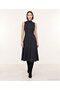 Straight Halter Neck Sleeveless Dress