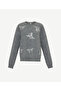Regular Crew Neck Long Sleeve Sweater - 7
