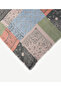 Mixed Patterned Square Shawl - 2