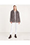 Regular High Collar Long Sleeve Faux Fur - 3