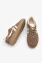 Women's Sneakers Lace-Up Flat Sole Sneakers Tiyone Taupe Suede - 7