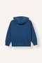 Printed Hooded Indigo Zippered Cardigan for Boys H9895A826Au - 6