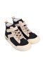 Bobo Boy Girl Orthopedic Comfortable Sole Lace-Up Linen Sneaker - 3