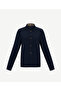 Regular Stand Collar Long Sleeve Cardigan